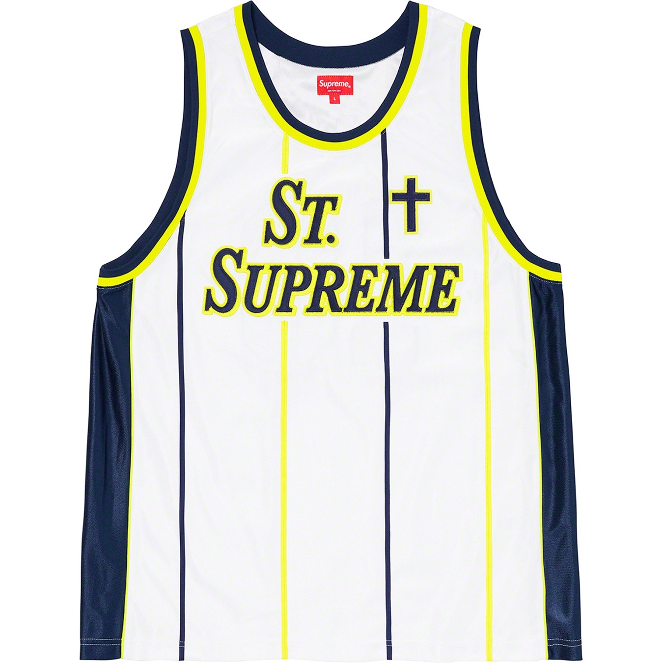 St. Supreme Basketball Jersey view 10